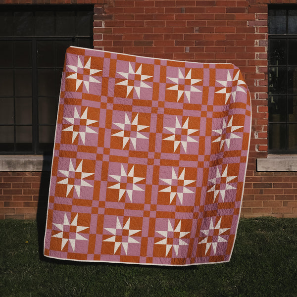 Checkered Starlight Quilt Kit ~ Cover