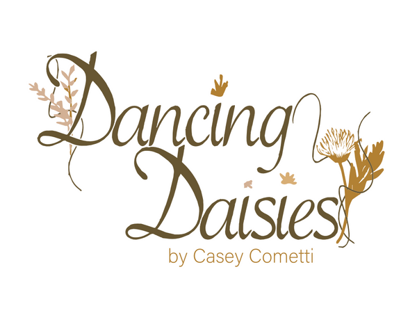 Skies Sage Dancing Daisies ~ By the Half Yard