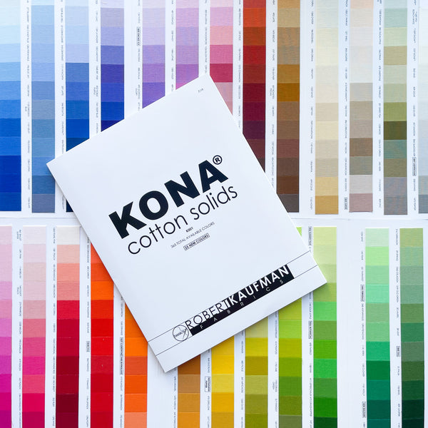 Kona Cotton Solids Color Card