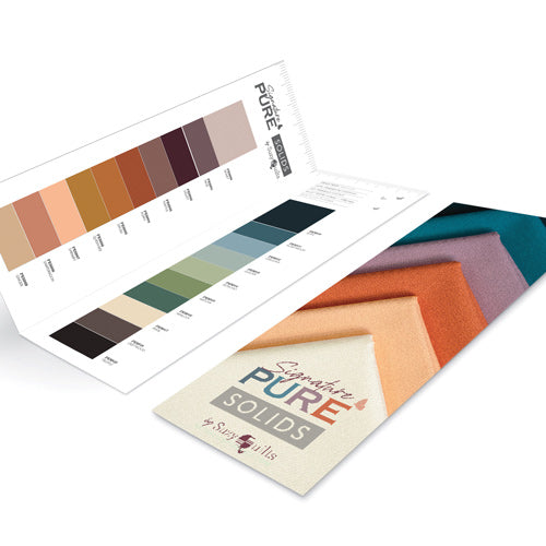 Pure Solids Color Card ~ Suzy Quilts Edition *Pre-Order