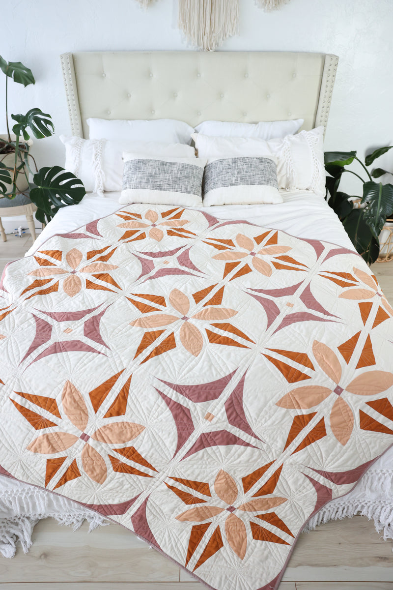 Bloom and Glow Quilt ~ Cover