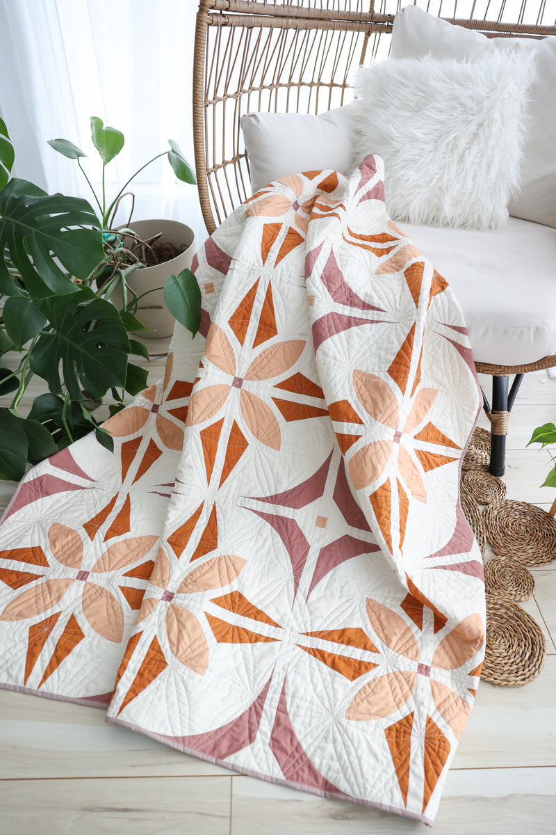 Bloom and Glow Quilt ~ Cover