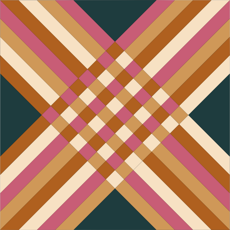 Star Crossed Quilt Kit - Pasadena Desert