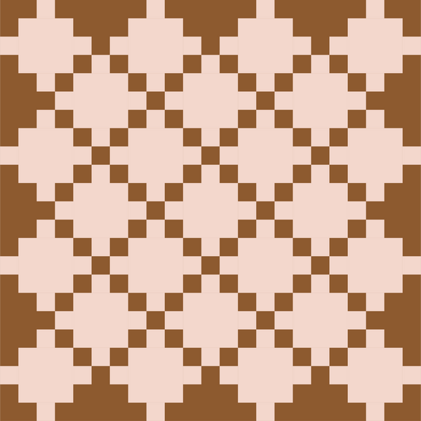 Celtic Crossing Quilt Kit ~ Sweet Macadamia/Gingerbread